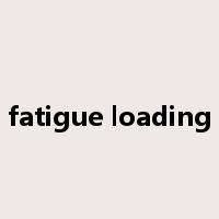 fatigue loading是什么意思